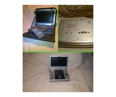 DVD player portabil 7 inch 2 buc. Husa si Telecomanda