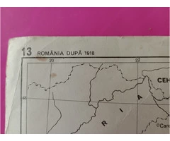 Harta Romania dupa 1918
