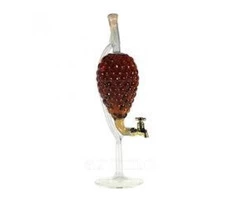 Sticla are forma de strugure pentru vin tuica coniac palinca
